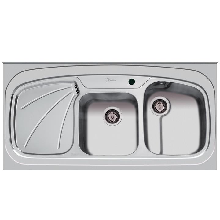 سینک فانتزی روکار اخوان  کد 25 لگن چپ (سایز120x50) Akhavan model 25 Sink